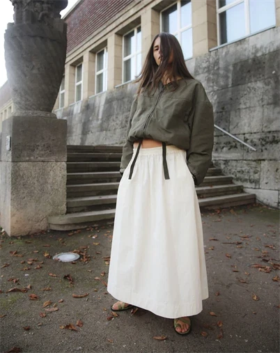 Rabens Saloner - Glod Arched Jakke - Army Green